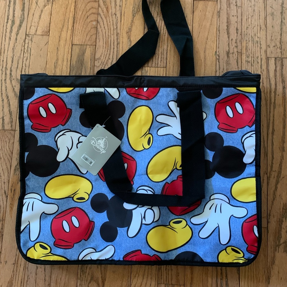 DISNEY Ziptop Tote Bag * NWT *